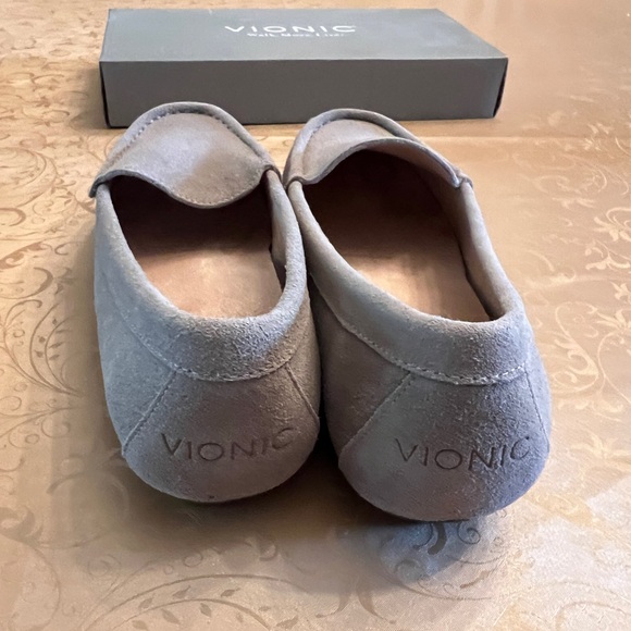 Vionic Taupe Suede Loafers | Size 7.5 - Picture 2 of 5